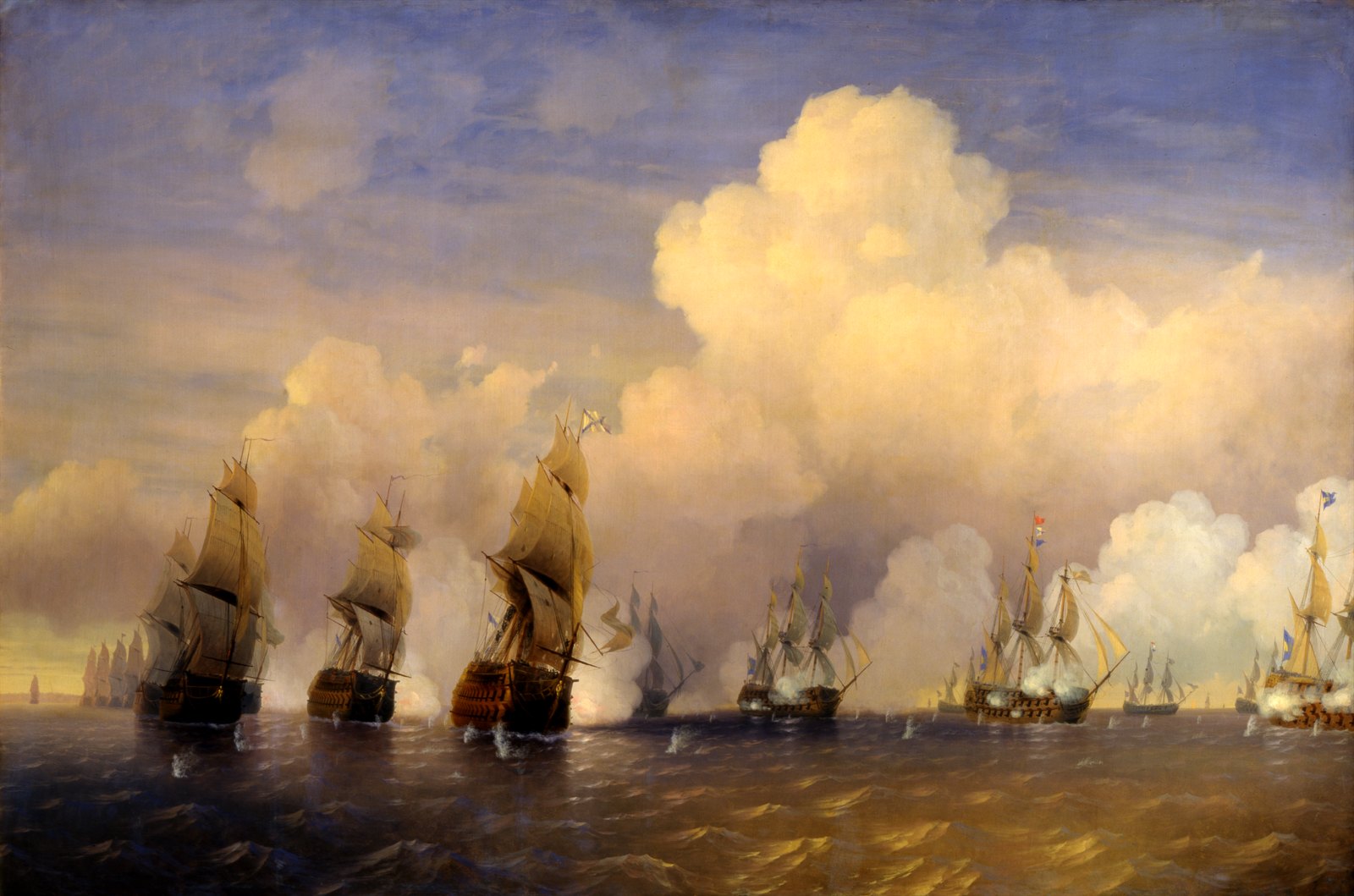 Battle of Krasnaya Gorka by Alexey Bogolyubov