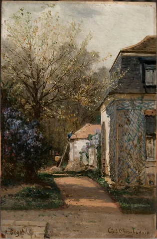 View outside Paris by Alexey Bogolyubov
