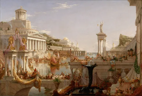 The Course of Empire: The Consummation of Empire by Thomas Cole