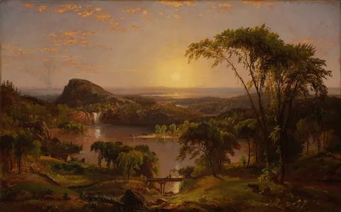 Summer, Lake Ontario by Jasper Francis Cropsey