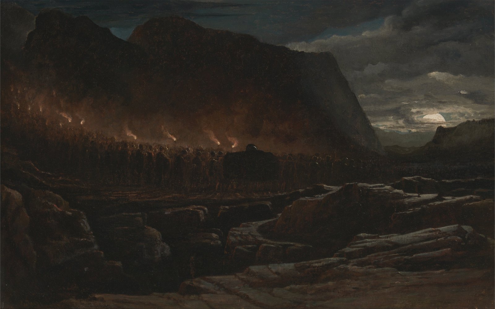 Funeral Procession by Francis Danby