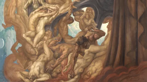 The fallen, cut from La roue du monde (The Wheel of the World) by Jean Delville