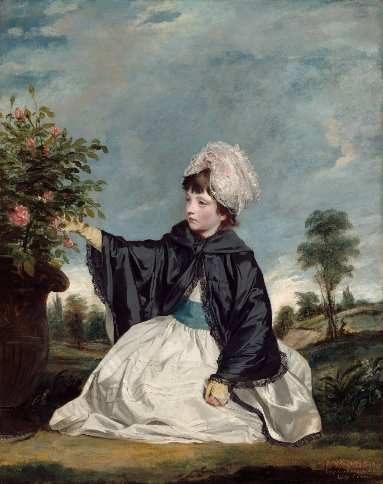 Portrait of Lady Caroline Howard by Joshua Reynolds