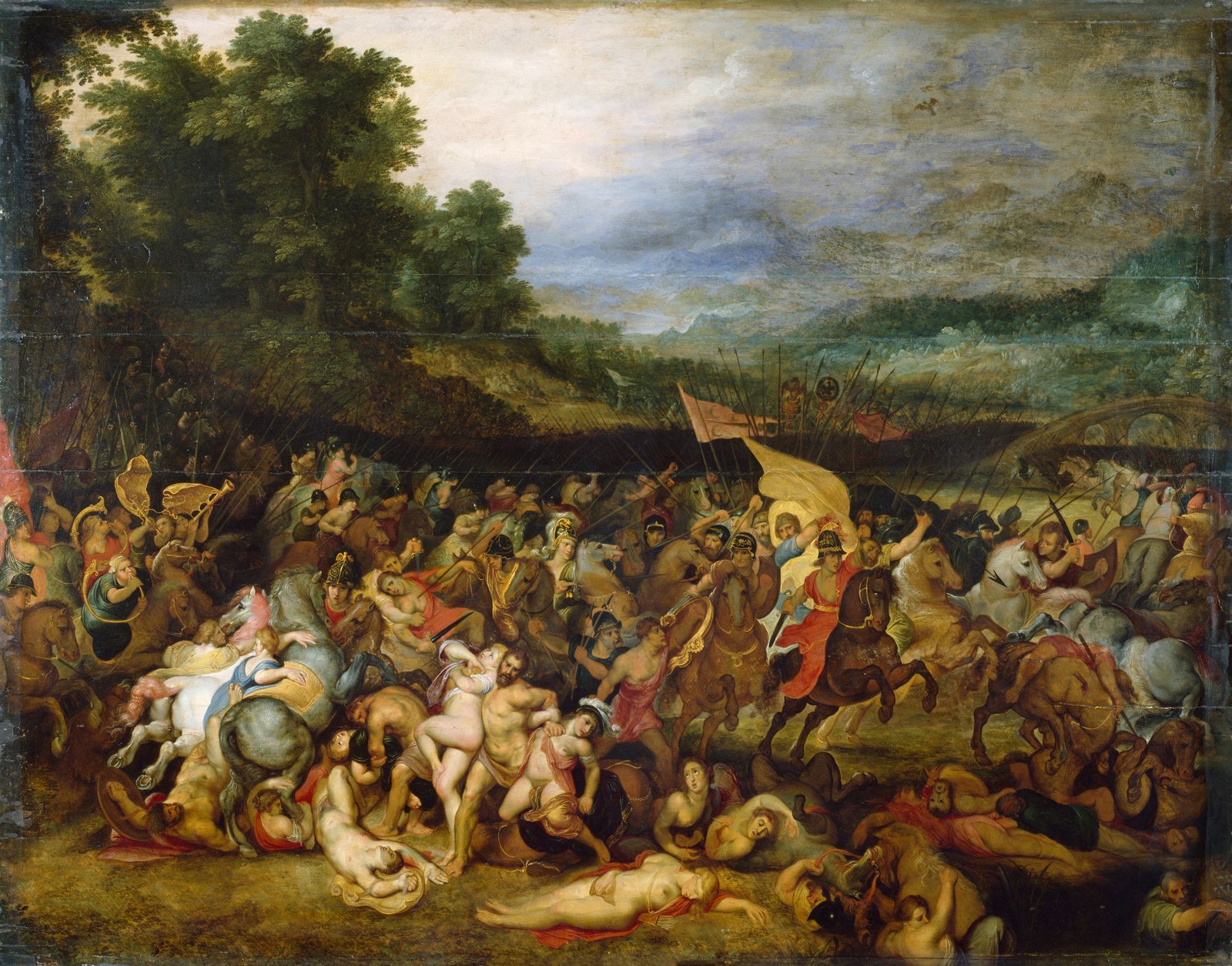 The Battle of the Amazons by Peter Paul Rubens