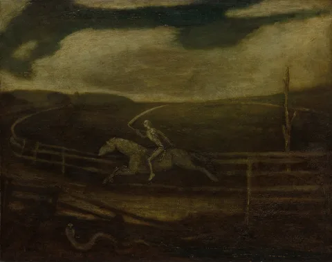 The Race Track (Death on a Pale Horse) by Albert Pinkham Ryder