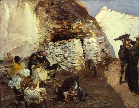Gypsy Encampment by John Singer Sargent