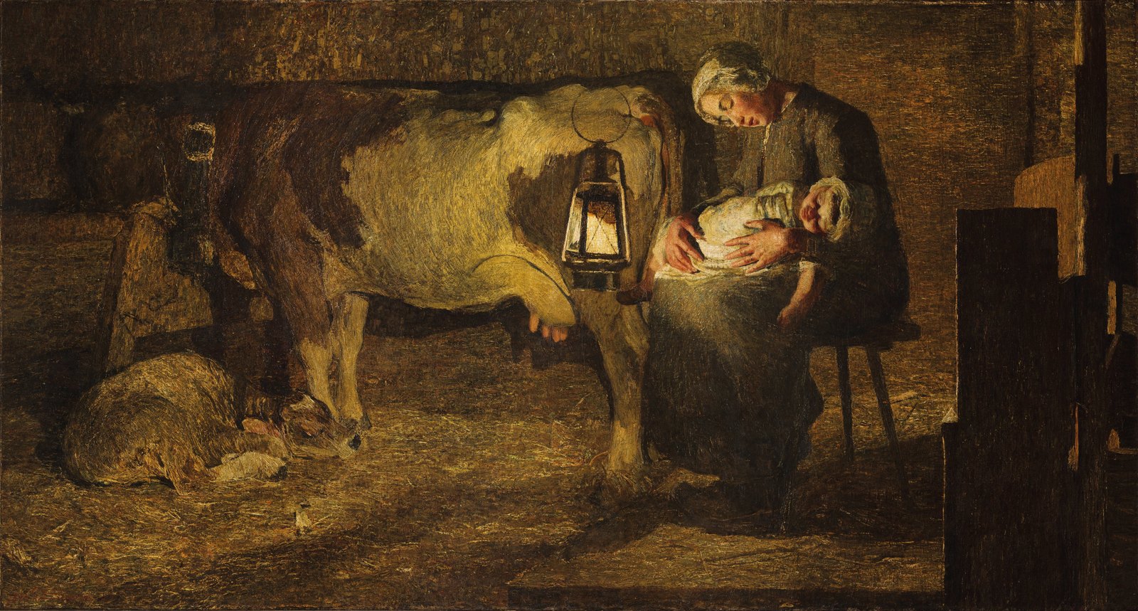 Le due madri (The Two Mothers) by Giovanni Segantini