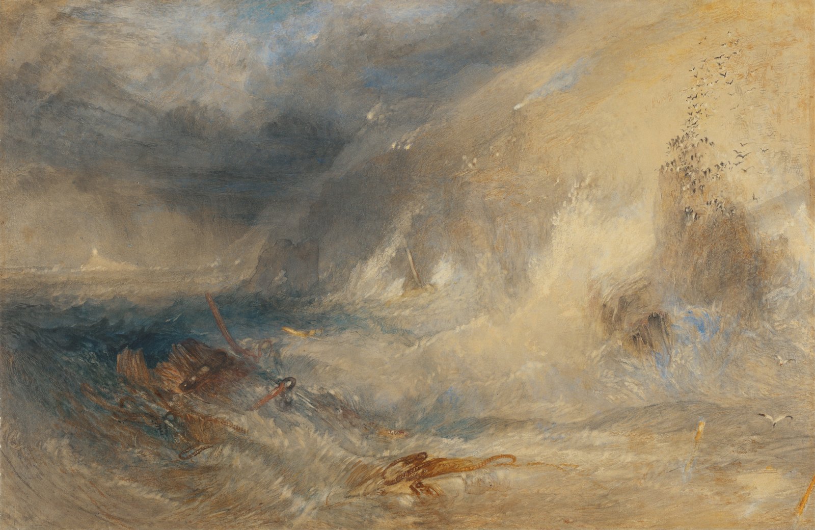Longships Lighthouse, Land's End by J. M. W. Turner